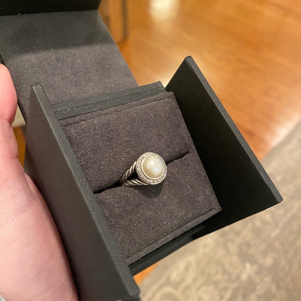 David Yurman Albion Pearl Ring